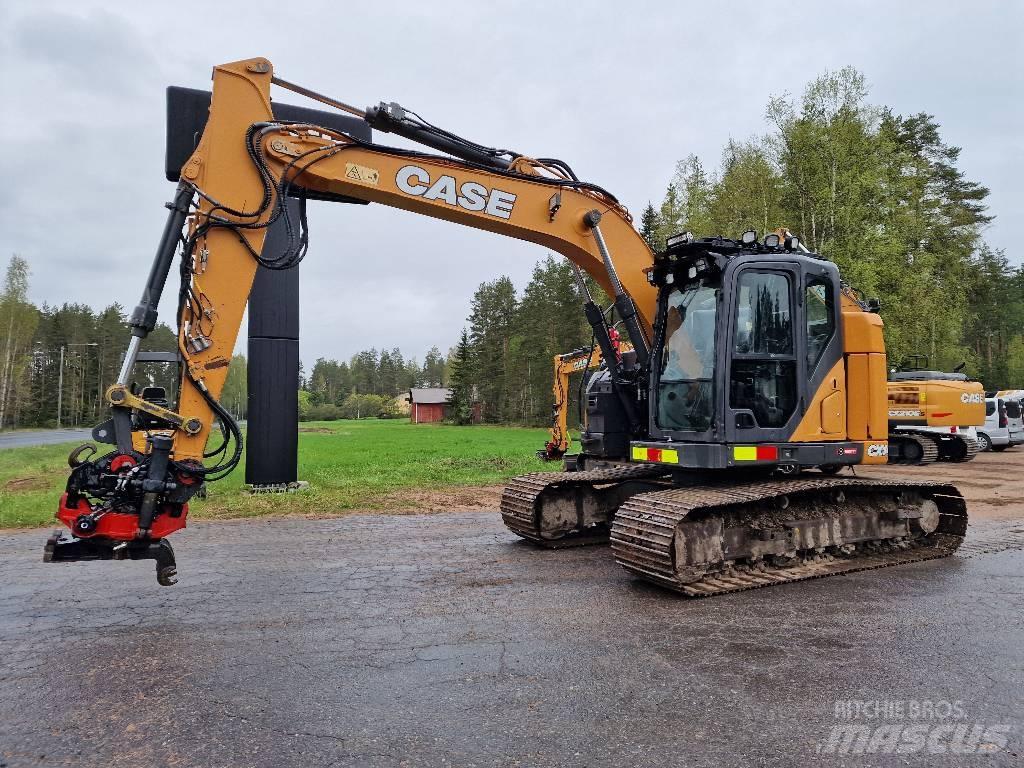 CASE CX 145 D SR LC Vikšriniai ekskavatoriai