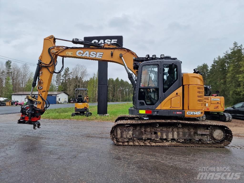 CASE CX 145 D SR LC Vikšriniai ekskavatoriai
