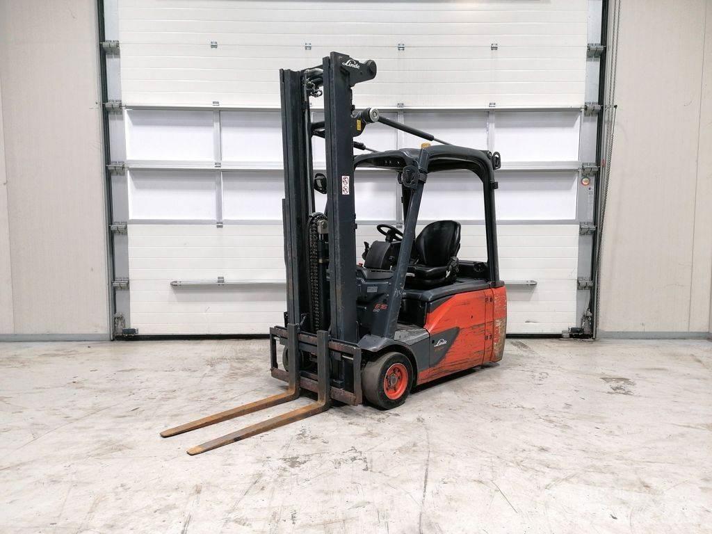 Linde E16L-02 Elektriniai šakiniai krautuvai