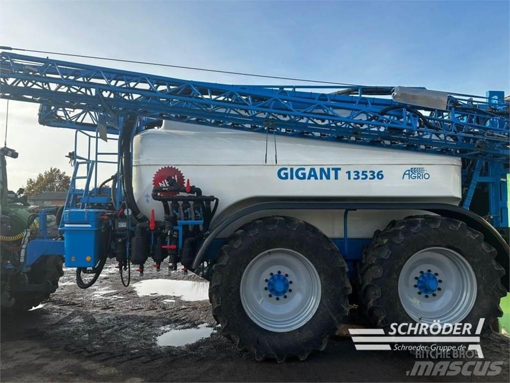 Agrio GIGANT 13500 Prikabinami purkštuvai