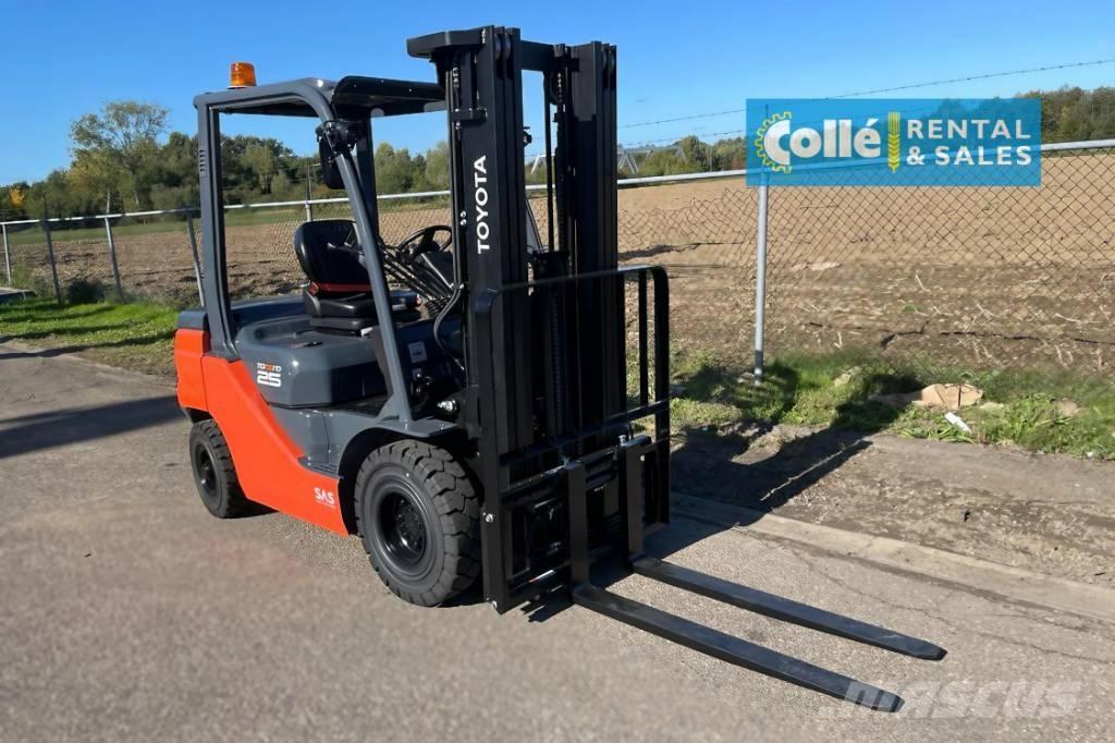 Toyota 8 FDF 25 | 2022 Dyzeliniai krautuvai