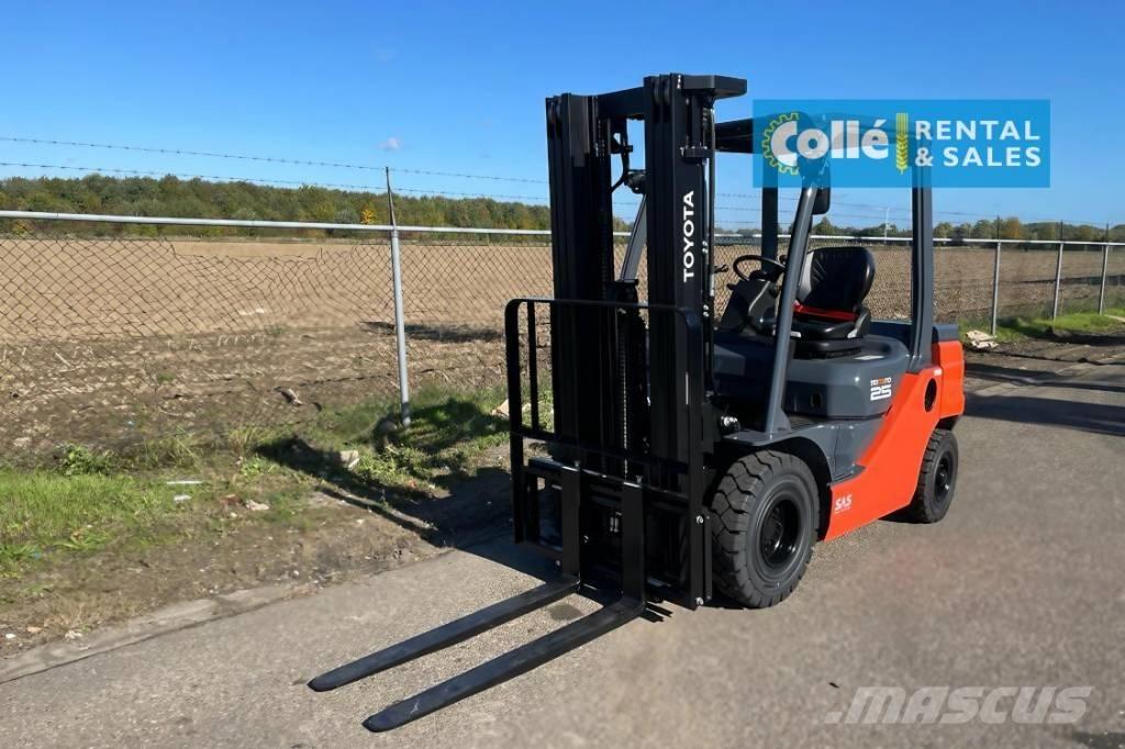 Toyota 8 FDF 25 | 2022 Dyzeliniai krautuvai