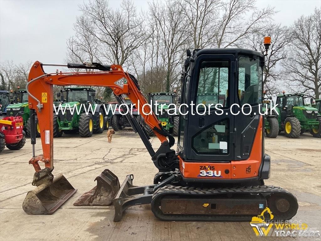 Hitachi ZX 33 U Mini ekskavatoriai < 7 t