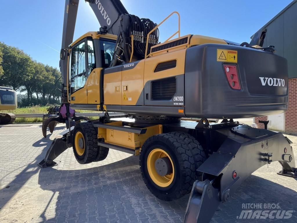 Volvo EW 210 MH Atliekų / pramoniniai krautuvai