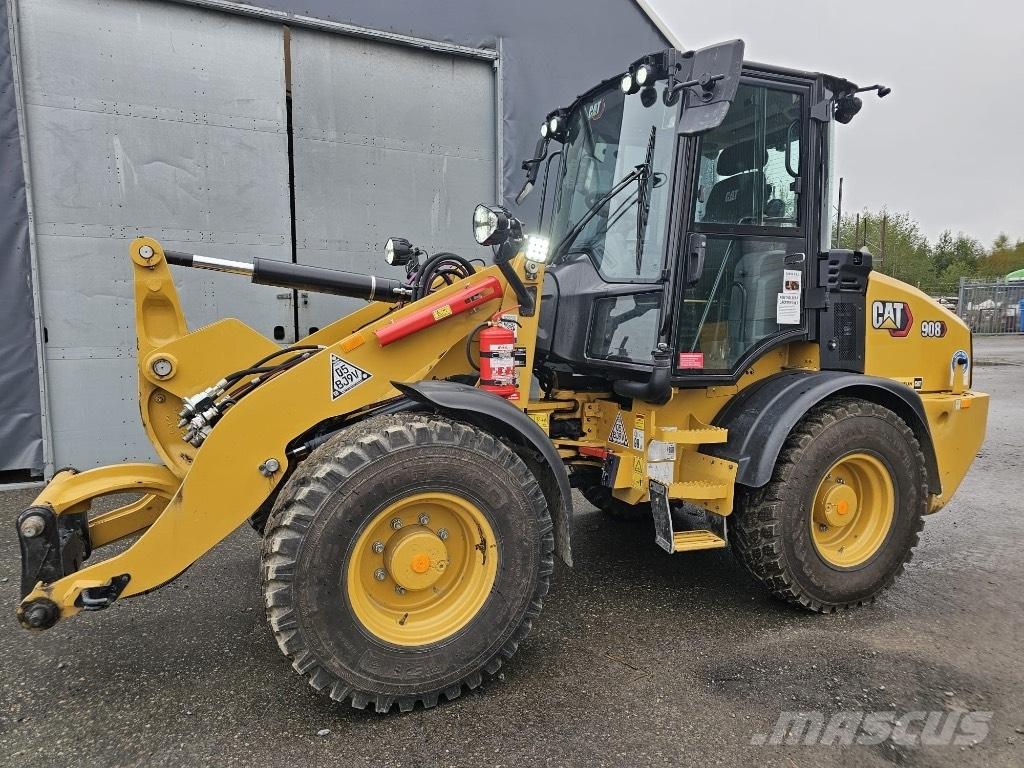 CAT 908 HF Naudoti ratiniai krautuvai