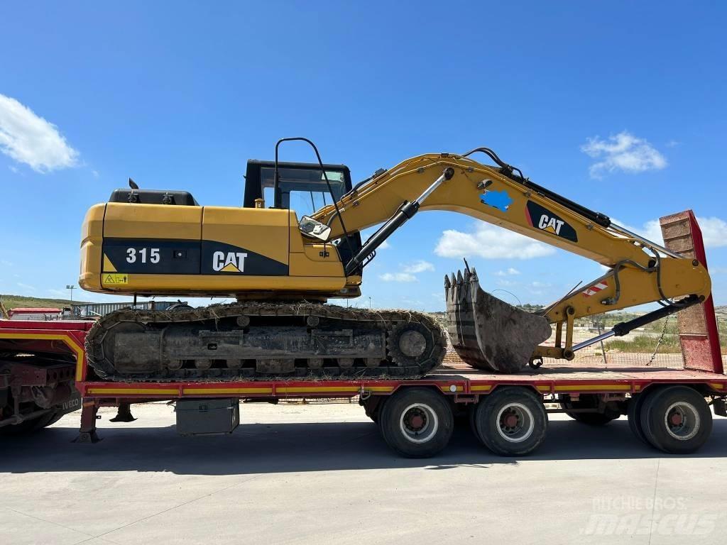 CAT 315B Vikšriniai ekskavatoriai