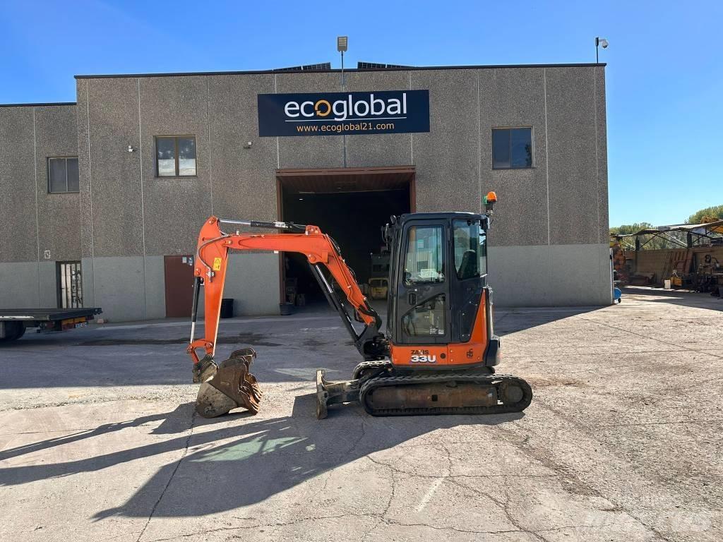 Hitachi ZX 33 U-6 Mini ekskavatoriai < 7 t