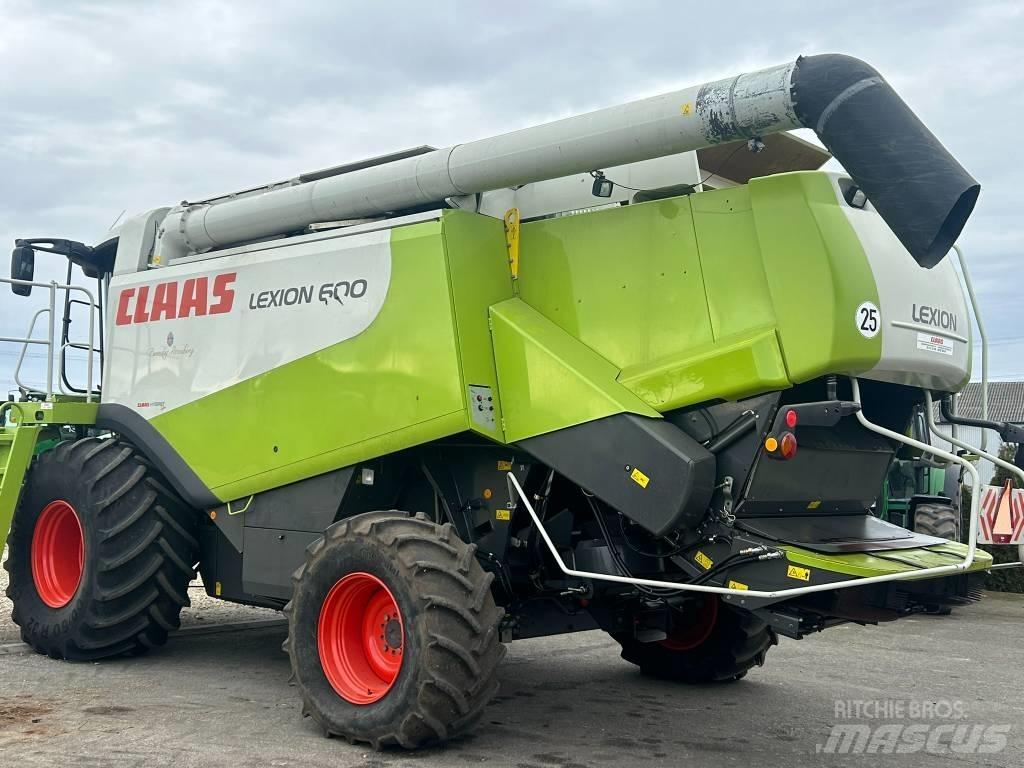 CLAAS Lexion 600 Derliaus nuėmimo kombainai