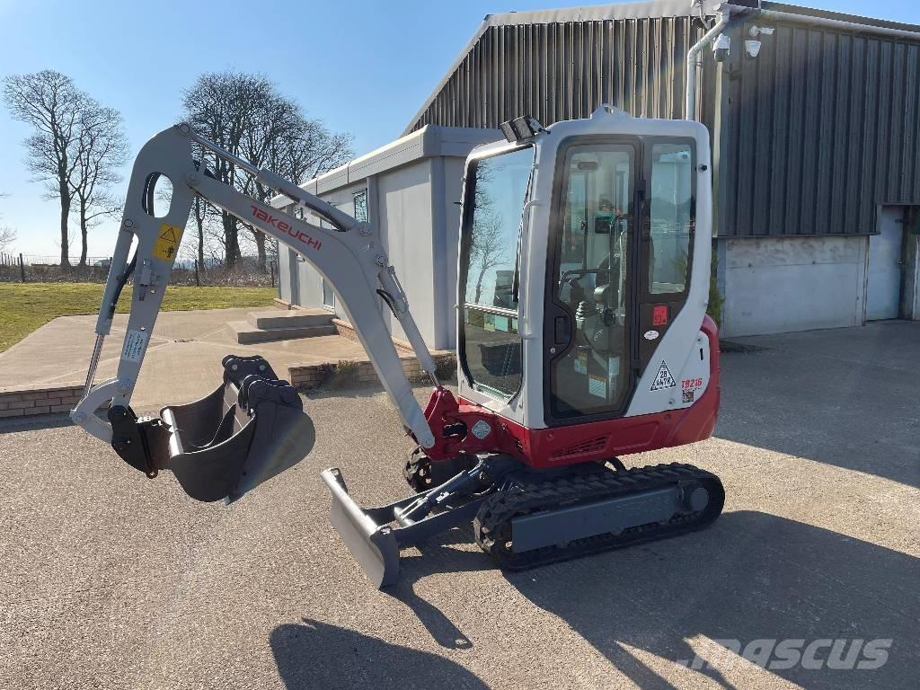 Takeuchi TB 216 Mini ekskavatoriai < 7 t