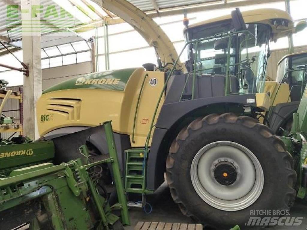Krone big x 630 Pašarų ruošimo technika