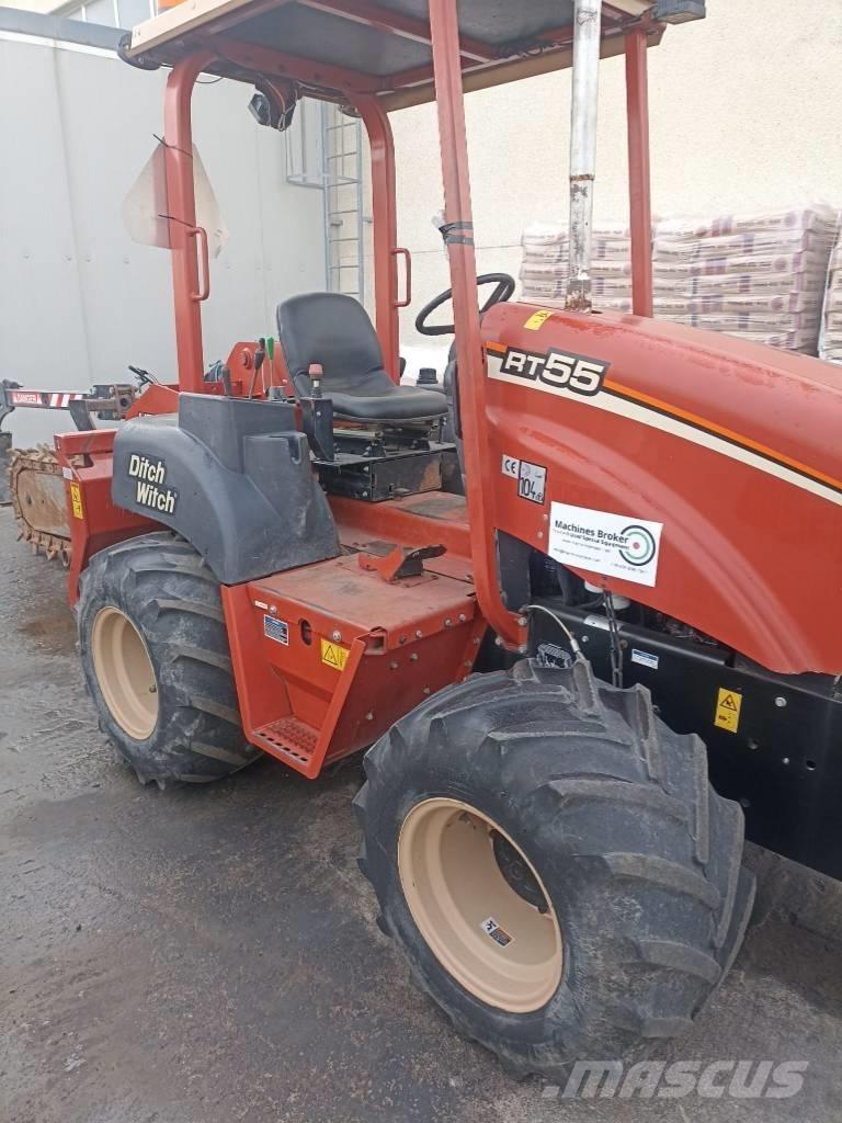 Ditch Witch RT 55 Tranšėjų ekskavatoriai