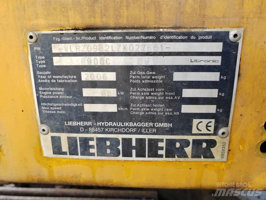 Liebherr R 900 C Vikšriniai ekskavatoriai