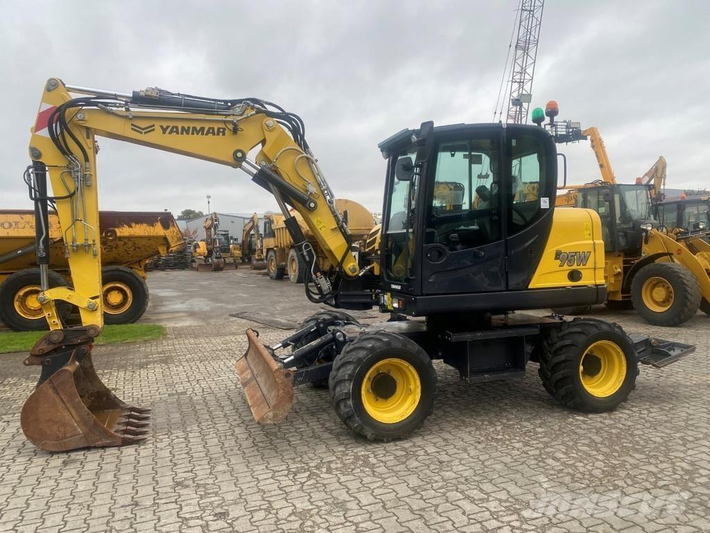 Yanmar B95w NVT Ratiniai ekskavatoriai