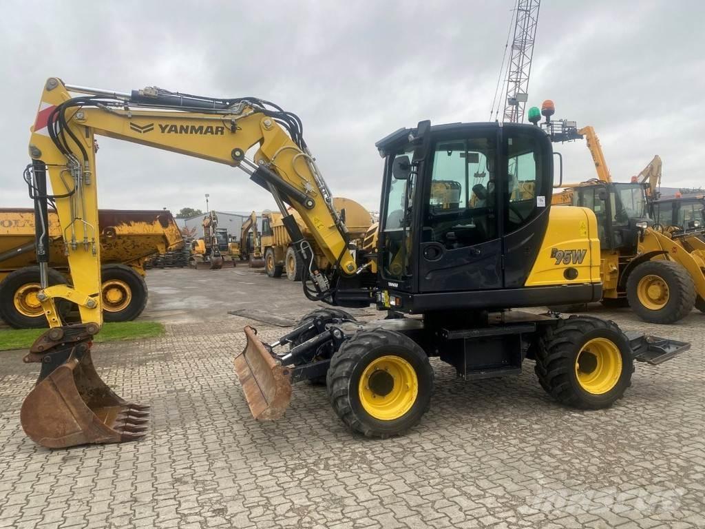 Yanmar B95w NVT Ratiniai ekskavatoriai