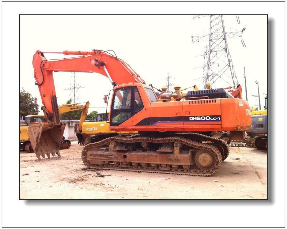 Doosan DH500 Vikšriniai ekskavatoriai
