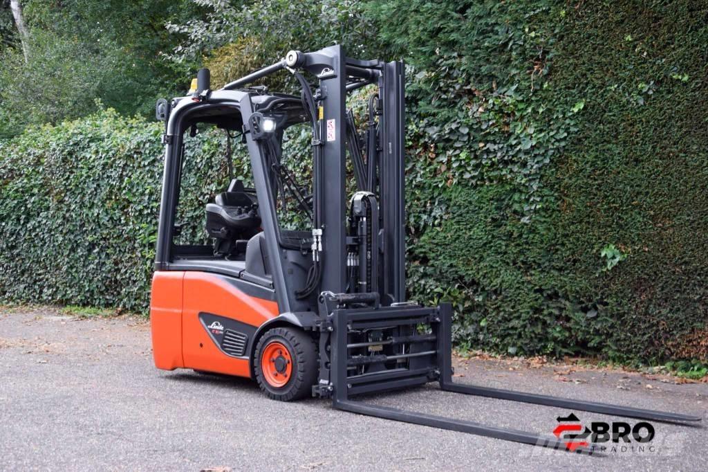 Linde E16C-02 EVO Elektriniai šakiniai krautuvai