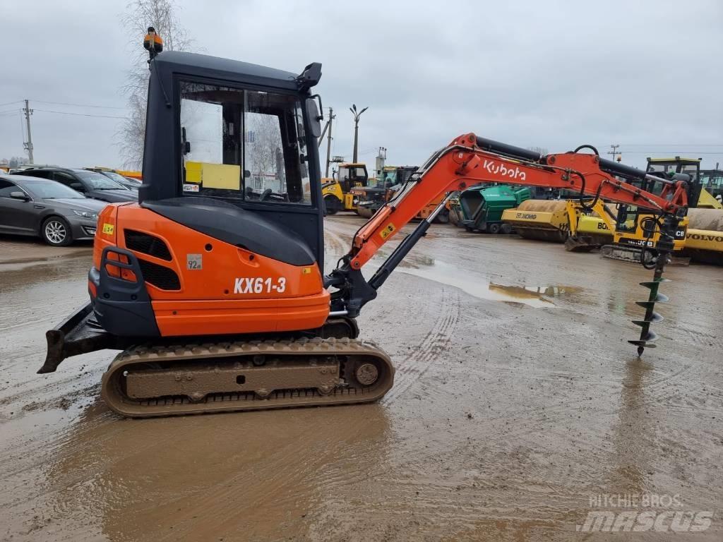 Kubota KX 61-3 Mini ekskavatoriai < 7 t