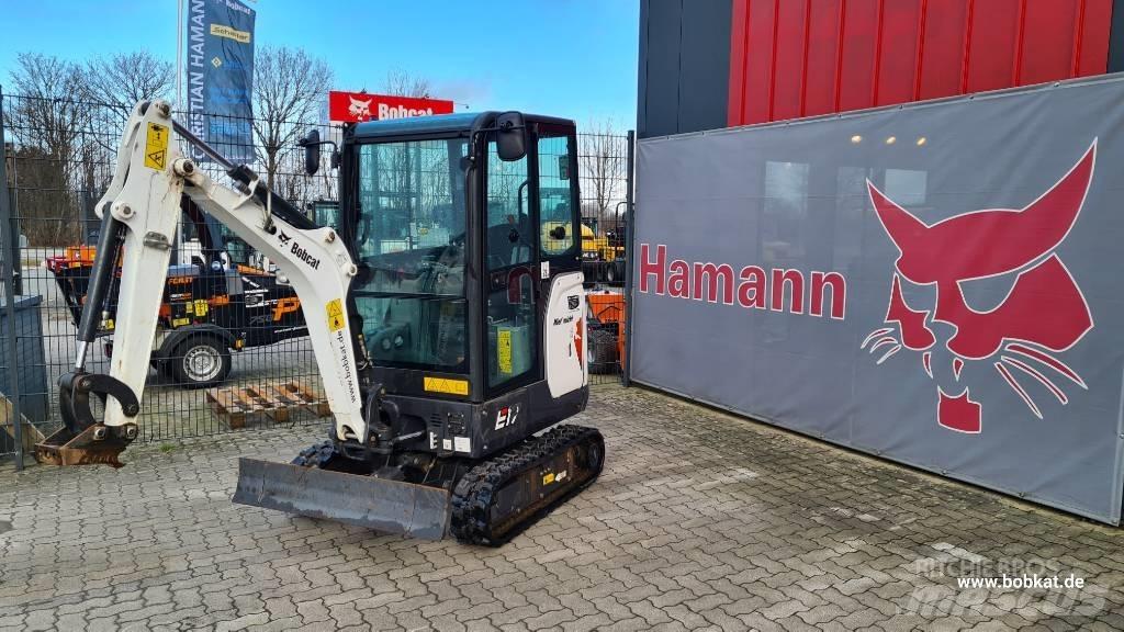 Bobcat E 17 Mini ekskavatoriai < 7 t