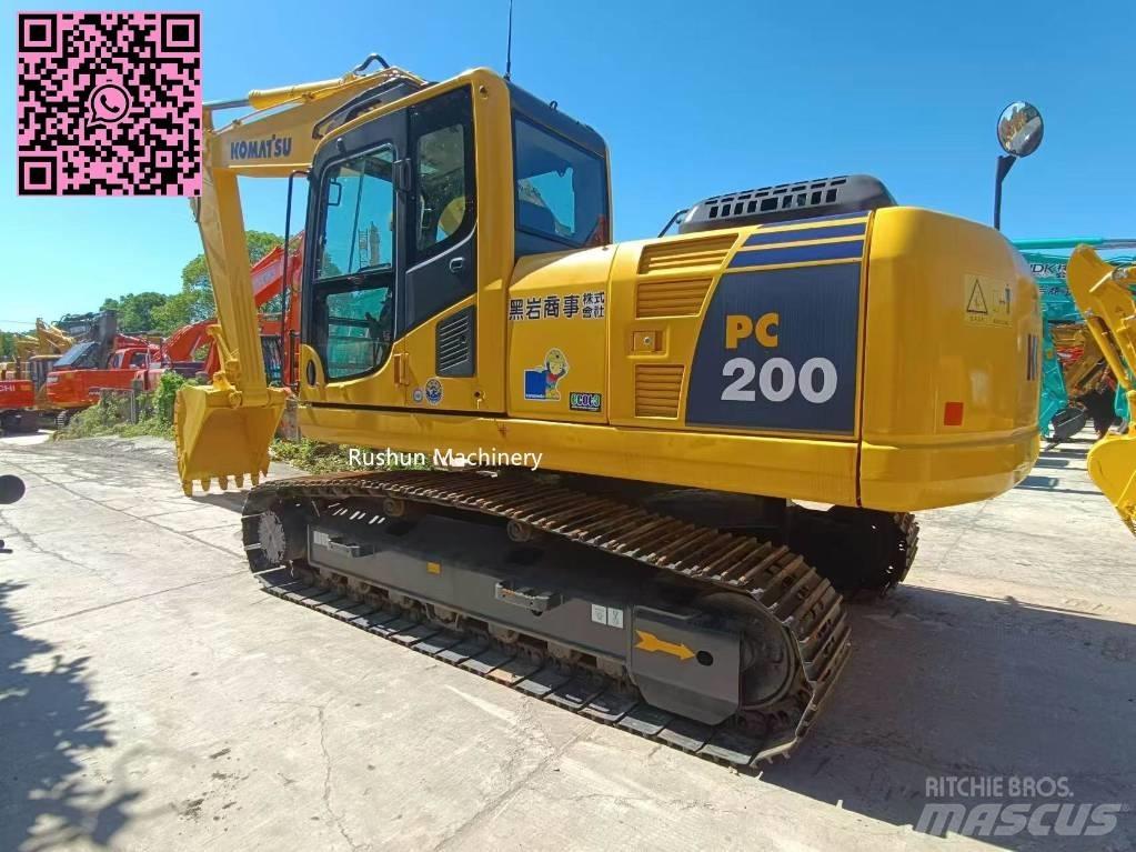 Komatsu PC 200 Vidutinės galios ekskavatoriai 7-12 t