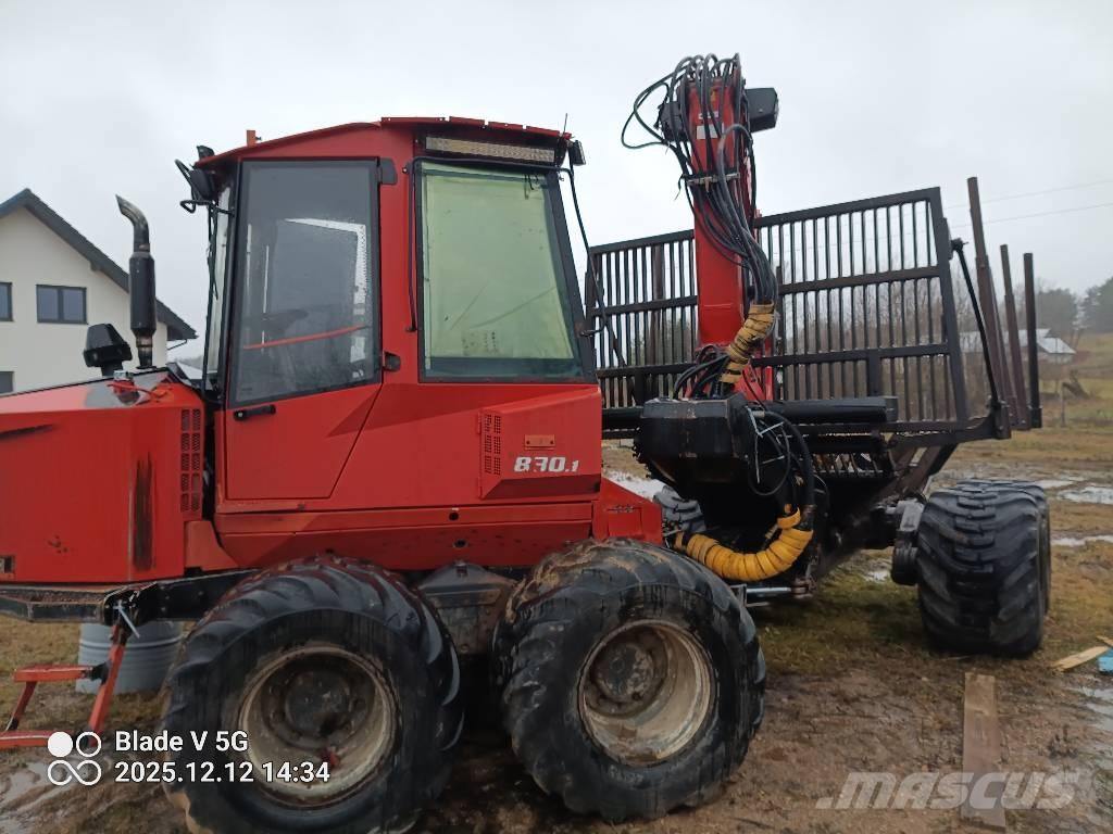 Valmet 830.1 Naudoti miškovežiai (Forvarderiai)