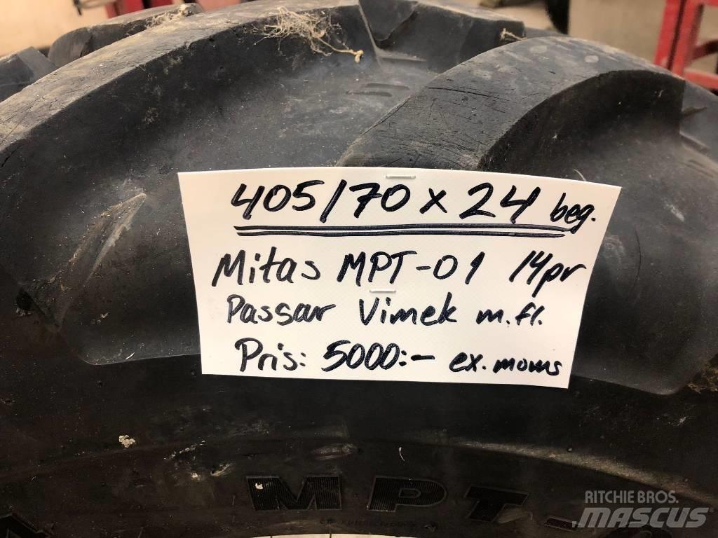 Mitas 405/70x24 Padangos, ratai ir ratlankiai