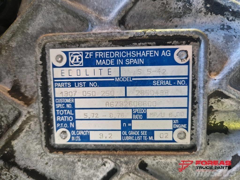 Mercedes-Benz S 5-42 Pavarų dėžės