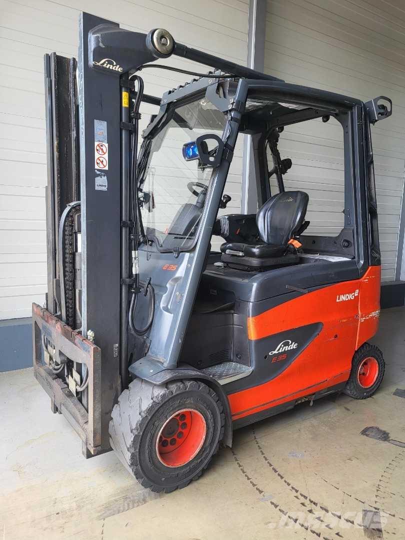 Linde E35HL Elektriniai šakiniai krautuvai