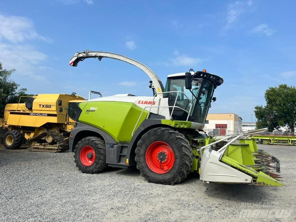 CLAAS Jaguar 960 Pašarų ruošimo technika