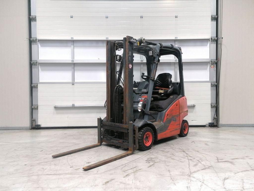 Linde H16D Dyzeliniai krautuvai