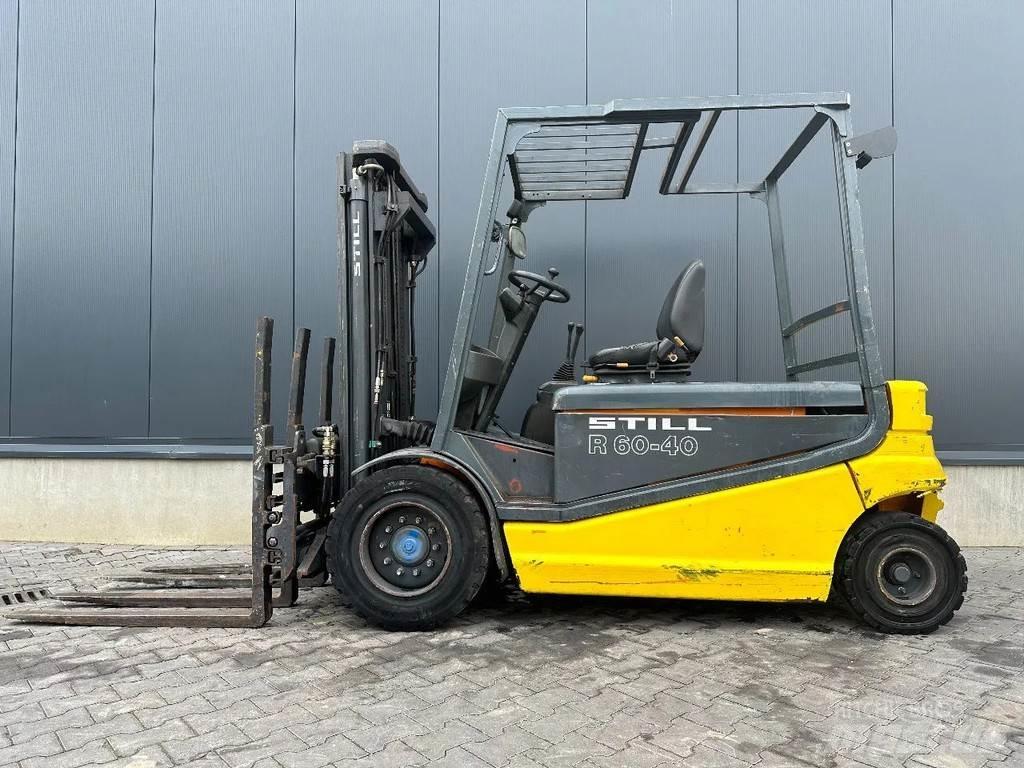 Still R 60-40 Elektriniai šakiniai krautuvai