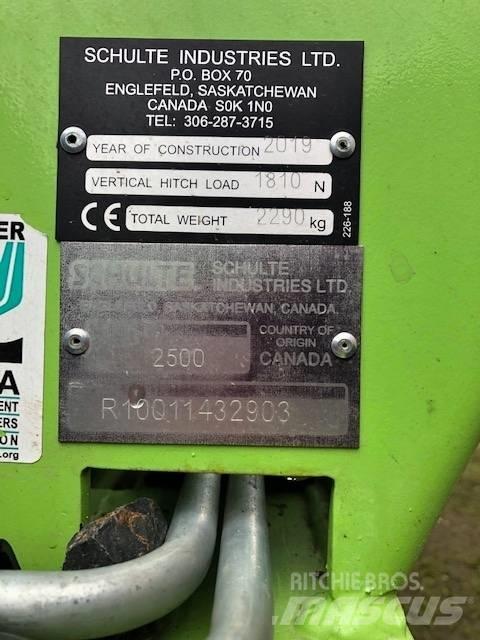 Schulte GIANT 2500 Akmenų surinkėjai