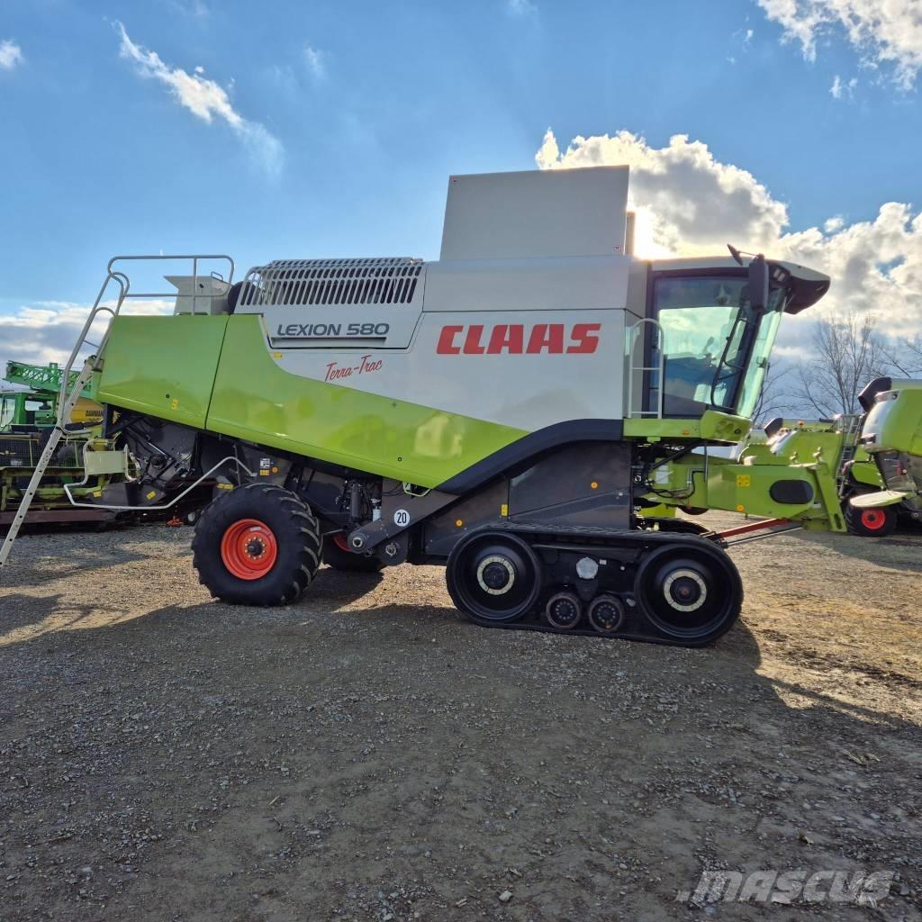 CLAAS Lexion 580 TT Derliaus nuėmimo kombainai