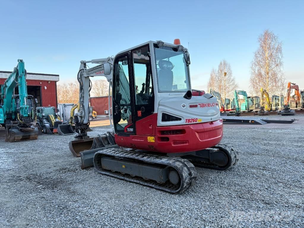 Takeuchi TB260 Mini ekskavatoriai < 7 t