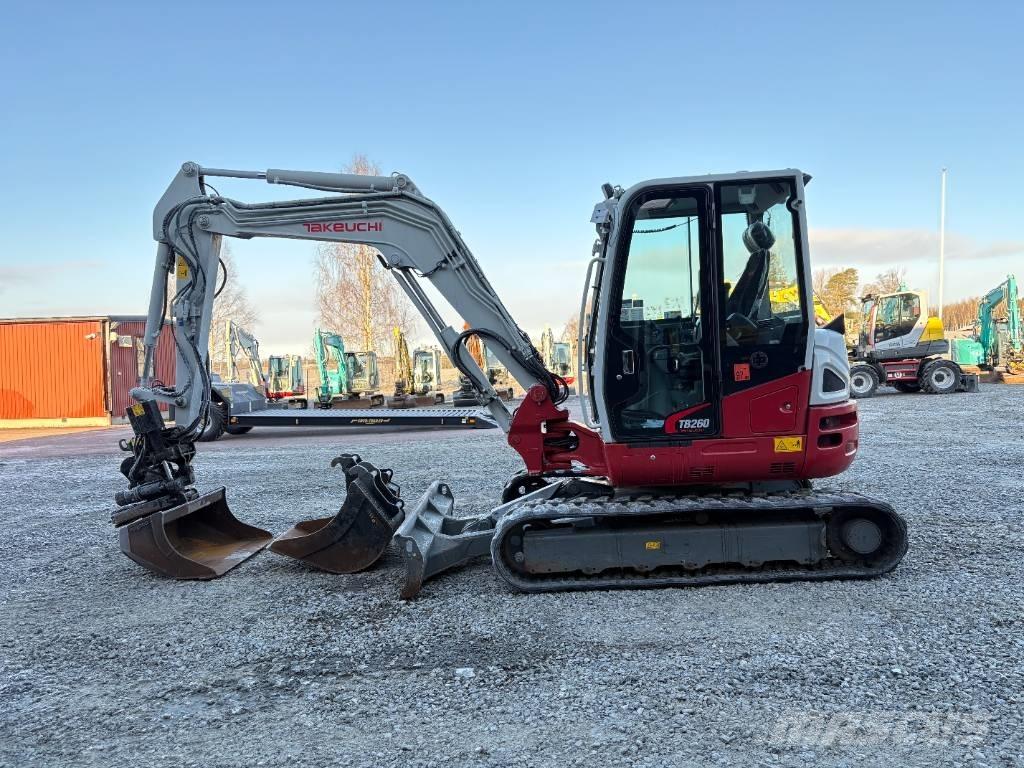 Takeuchi TB260 Mini ekskavatoriai < 7 t