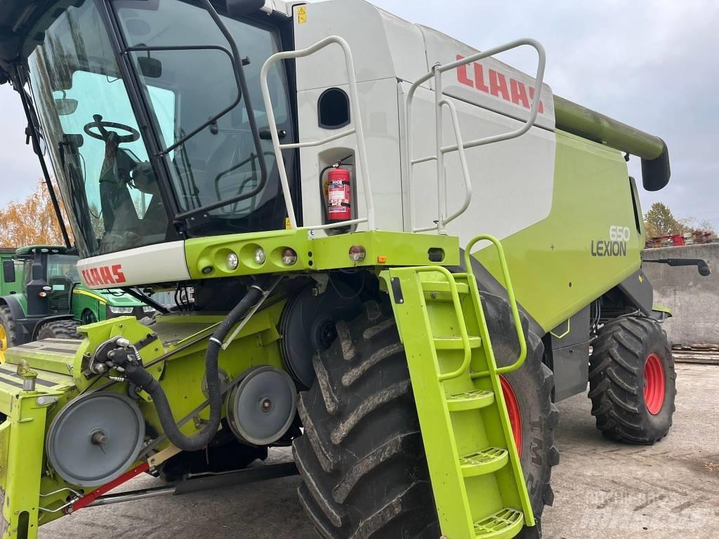 CLAAS Lexion 650 Derliaus nuėmimo kombainai