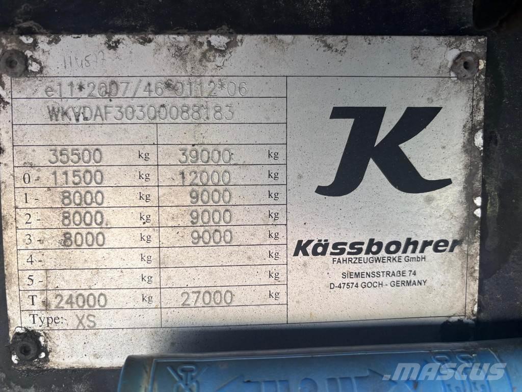 Kässbohrer Maxima Tentinės puspriekabės