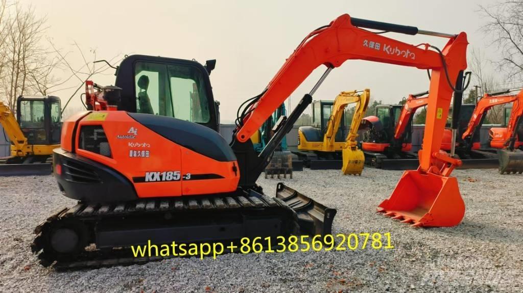 Kubota KX 185 Vidutinės galios ekskavatoriai 7-12 t
