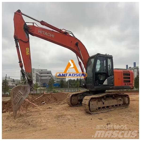 Hitachi ZX 200 Amfibiniai ekskavatoriai