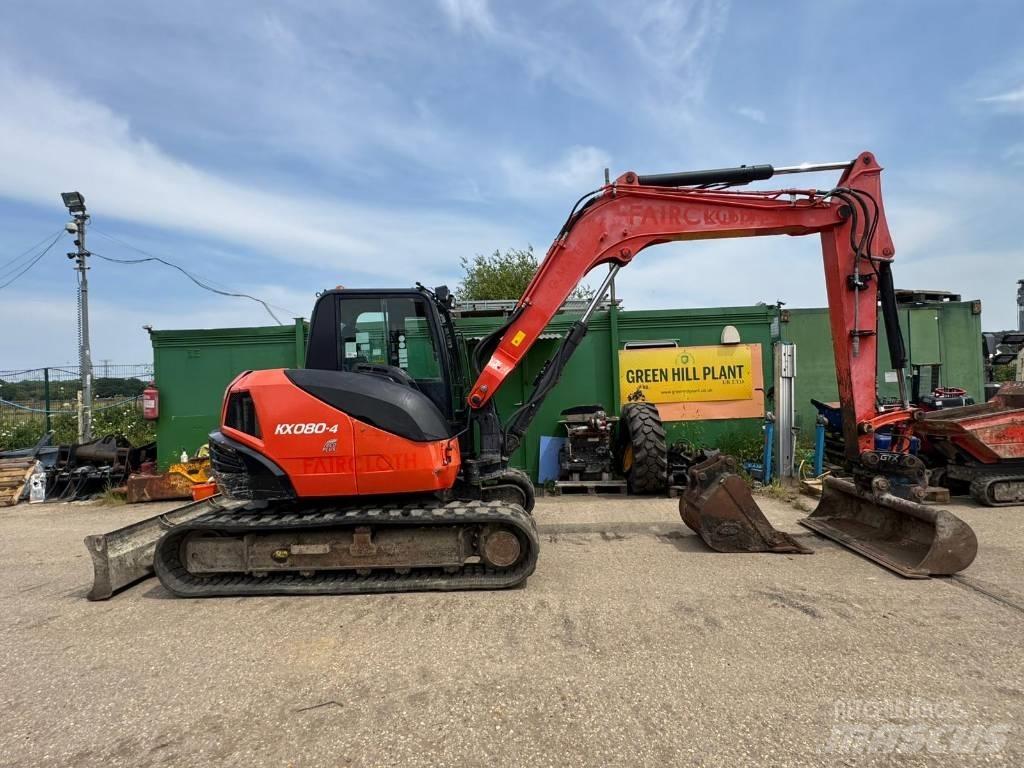 Kubota KX 008-4 Mini ekskavatoriai < 7 t