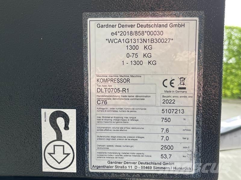 Compair C 76 - N Kompresoriai