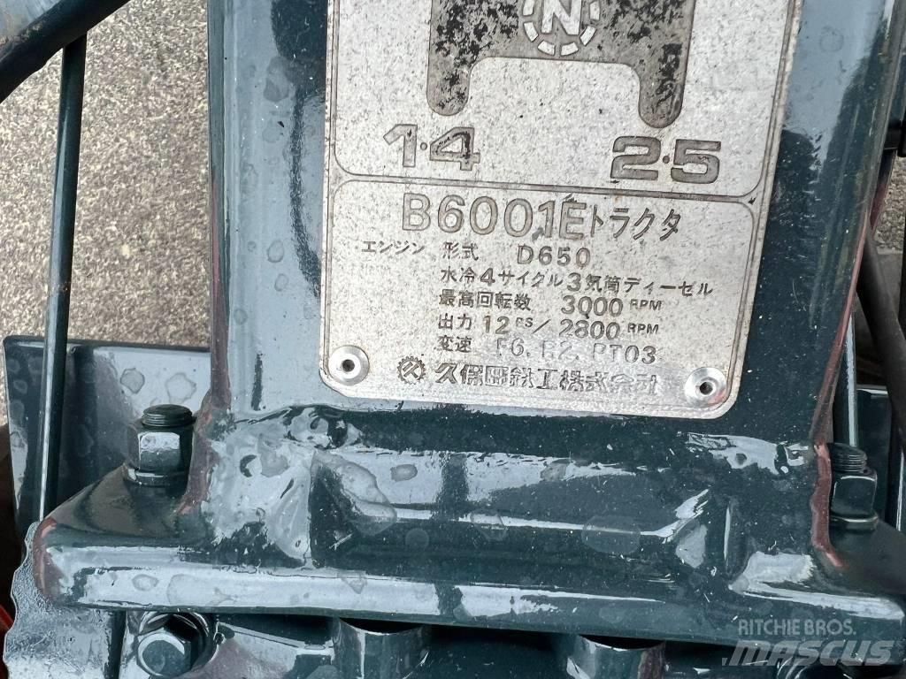 Kubota B 6001E Traktoriai