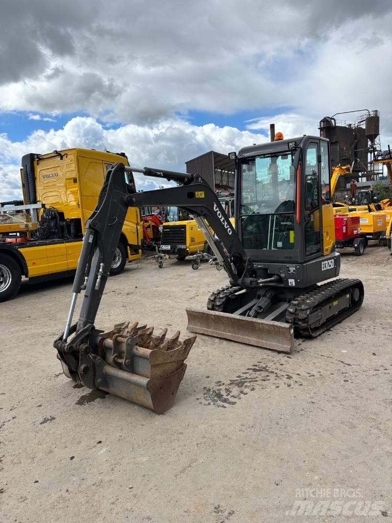Volvo ECR 25 D Mini ekskavatoriai < 7 t
