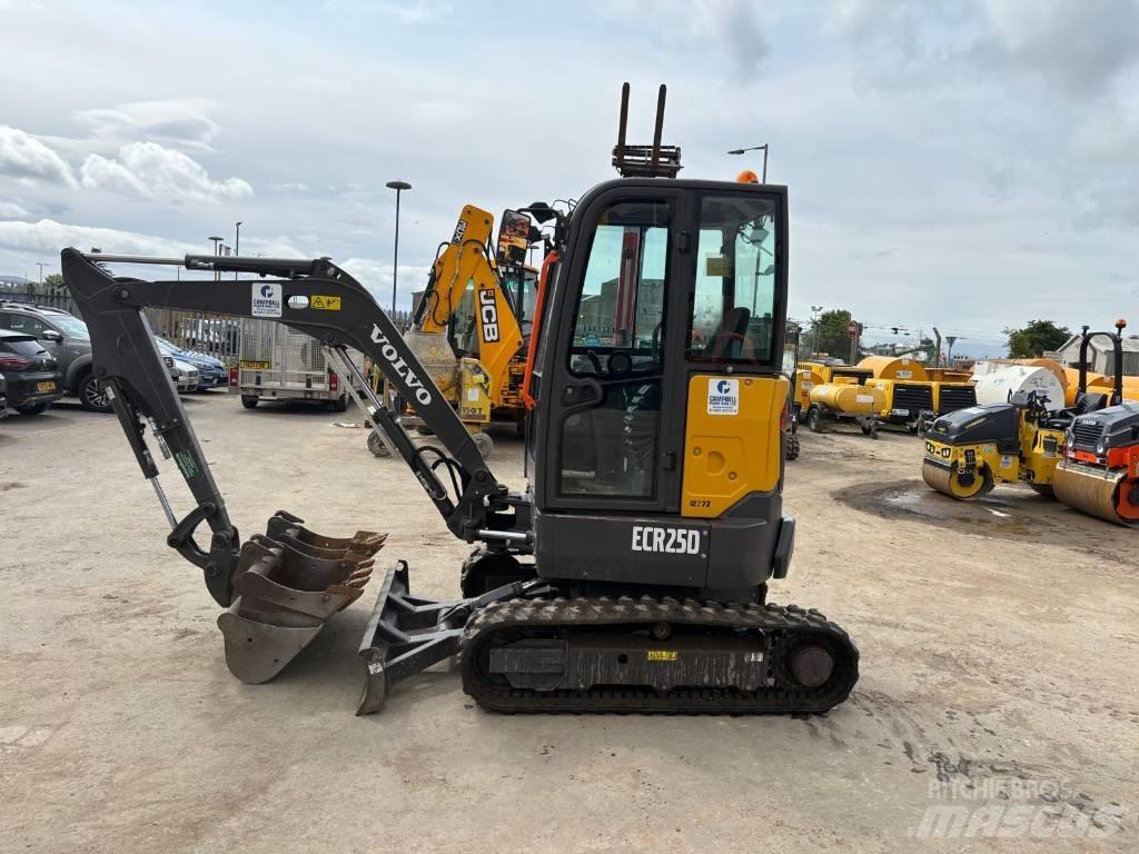 Volvo ECR 25 D Mini ekskavatoriai < 7 t