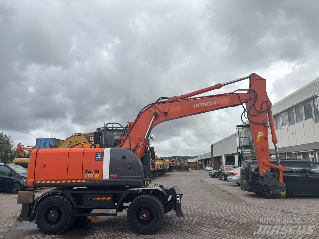 Hitachi ZX 170 W-3 Ratiniai ekskavatoriai