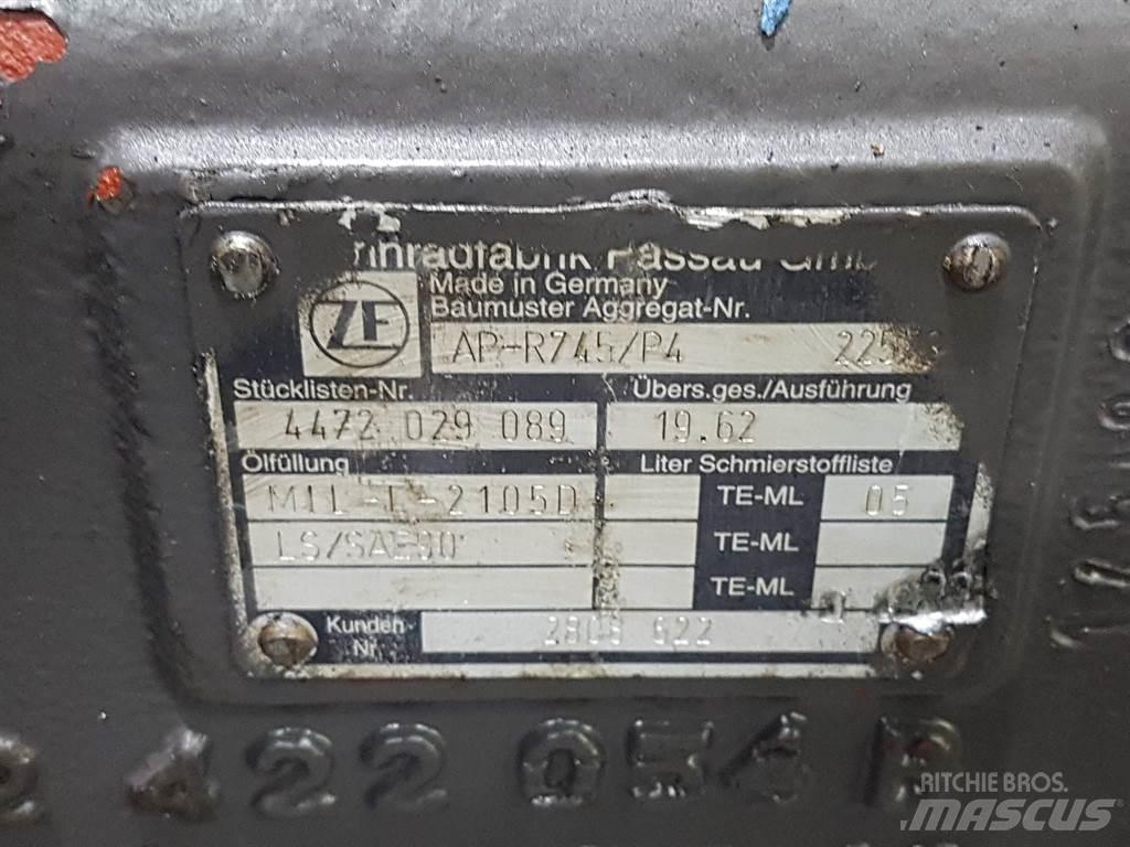 ZF AP-R745/P4 Ašys