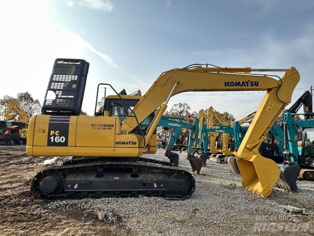 Komatsu PC 160 Vikšriniai ekskavatoriai