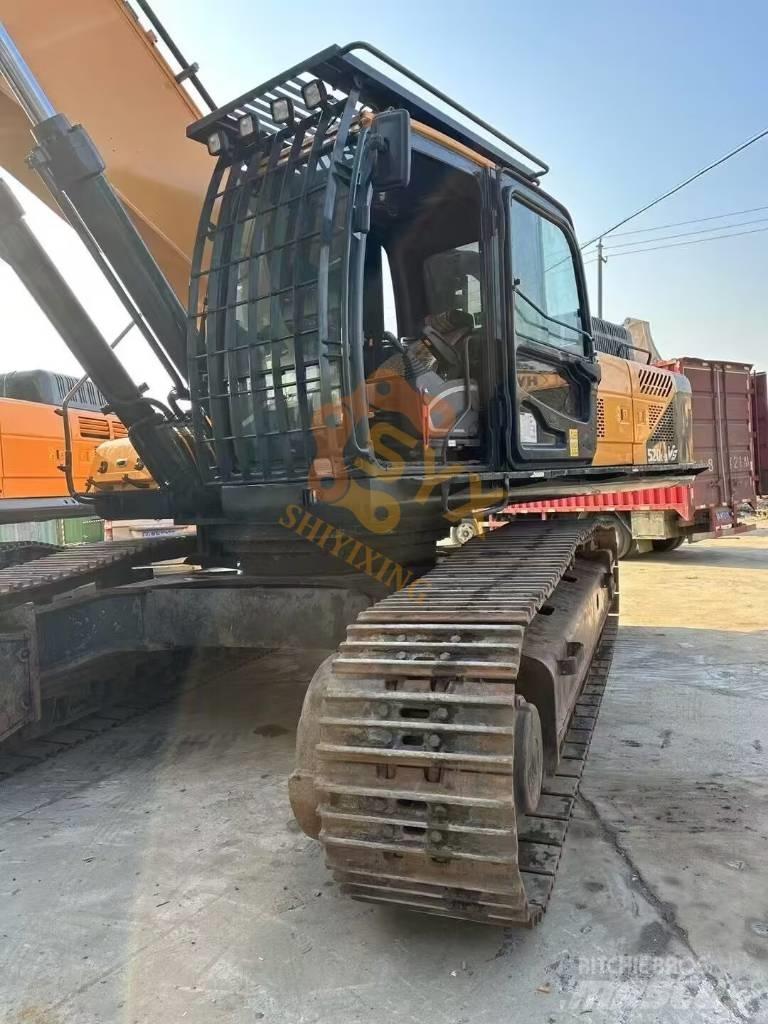 Hyundai Robex 520 VS Vikšriniai ekskavatoriai