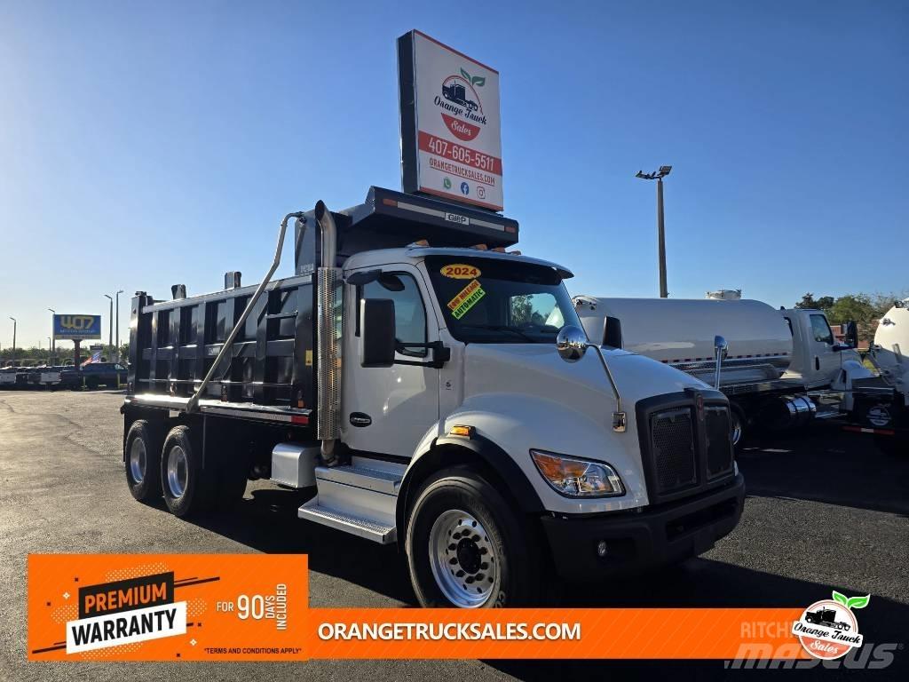 Kenworth T 480 Savivarčių priekabų vilkikai