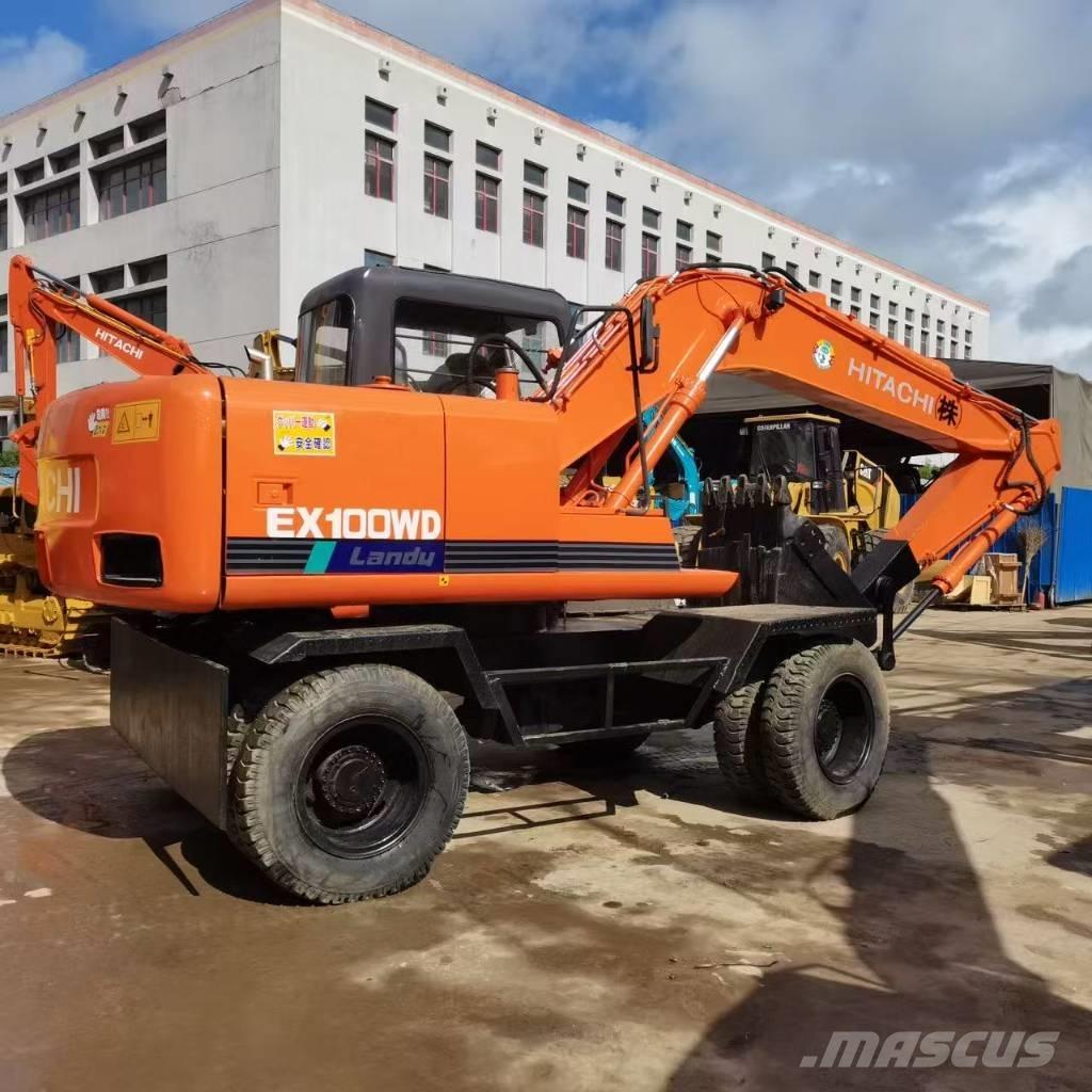 Hitachi EX 100 W D Ratiniai ekskavatoriai