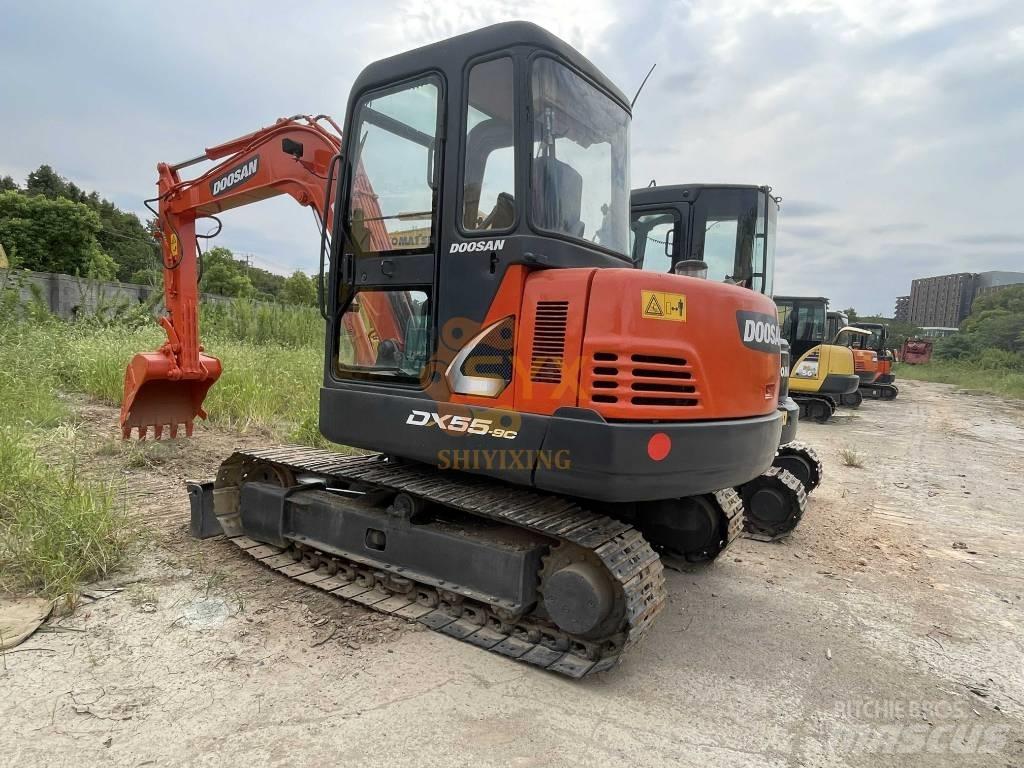 Doosan DX 55 Mini ekskavatoriai < 7 t